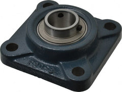Value Collection - 95mm OAL4-Bolt Metric Flange - 3100 Lb Dyn Cap, Cast Iron - Exact Tooling