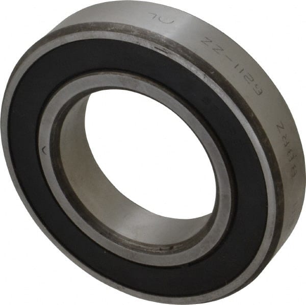 Tritan - 55mm Bore Diam, 100mm OD, Double Seal Deep Groove Radial Ball Bearing - 21mm Wide, 1 Row, Round Bore, 6,500 Lb Static Capacity, 9,750 Lb Dynamic Capacity - Exact Tooling