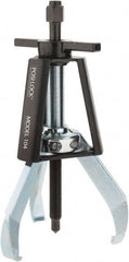 Posi Lock Puller - 5" Spread, 5 Ton Capacity, Puller - 4" Reach, 10" Long, For Bearings, Gears & Pulleys - Exact Tooling