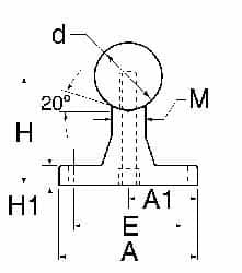 Thomson Industries - 5/8" Shaft Diam, 1.63" Base Width, Stainless Steel Shaft, Aluminum Rail, Round Shaft Assemblies - 24" Long, 0.31" Neck Width - Exact Tooling