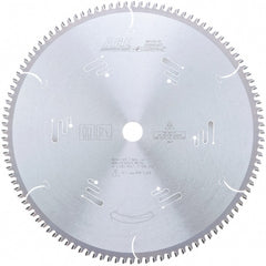 Amana Tool - 14" Diam, 1" Arbor Hole Diam, 108 Tooth Wet & Dry Cut Saw Blade - Carbide-Tipped, Clean Action, Standard Round Arbor - Exact Tooling