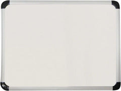Universal One - 36" High x 48" Wide Magnetic Dry Erase Board - Porcelain/Steel, Includes Accessory Tray & Rail & Mounting Kit - Exact Tooling
