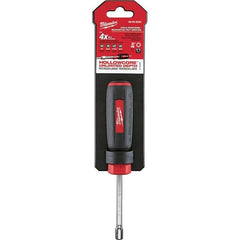Milwaukee Tool - Nutdrivers Tool Type: Magnetic Tip Nutdriver System of Measurement: Inch - Exact Tooling
