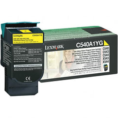 Lexmark - Yellow Toner Cartridge - Use with Lexmark C540n, C543dn, C544dn, C544dtn, C544dw, C544n, C546dtn, X543dn, X544dn, X544dtn, X544dw, X544n, X546dtn - Exact Tooling
