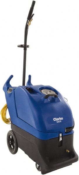 Clarke - 12" Cleaning Width, 140" Water Lift, Walk Behind Portable Carpet Extractor - 12.5 Gal Tank Capacity, 11 Gal Tank Recovery Capacity, 100 Pump psi - Exact Tooling