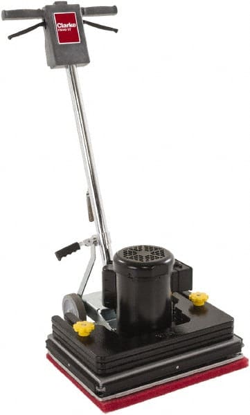 Clarke - 20" Cleaning Width, Electric Multi Purpose Floor Machine - 1.5 hp, 3,450 RPM - Exact Tooling