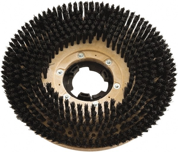 Clarke - 20" Diam Scrubbing Brush - 20" Machine, Black Pad, Nylon - Exact Tooling