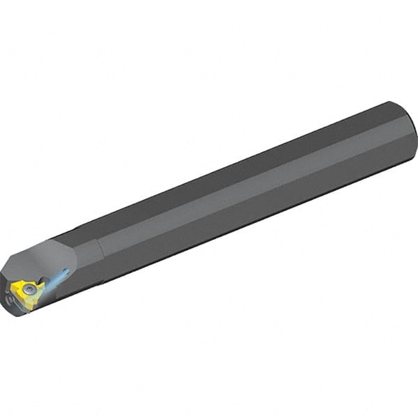 Vargus - Internal Thread, Right Hand Cut, 5/8" Shank Width x 0.67" Shank Height Indexable Threading Toolholder - 7" OAL, 3XIR Insert Compatibility, NVRC Toolholder, Series Red Line - Exact Tooling