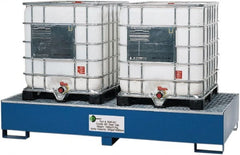 Enpac - IBC Sumps, Platforms & Decks Type: IBC Pallet Number of Totes: 2 - Exact Tooling