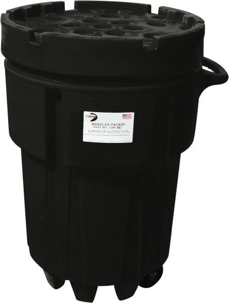 Enpac - Overpack & Salvage Drums Type: Salvage Drum w/Wheels Total Capacity (Gal.): 95.00 - Exact Tooling