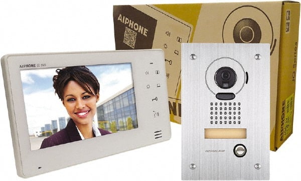 Aiphone - Security Camera Systems Type: Master Station/Door Station Kit Image Color: Color - Exact Tooling