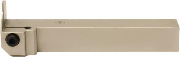 Sumitomo - GNDLS, External, Left Hand, 22.86mm Max Depth of Cut, 4mm Min Groove Width, Indexable Grooving Tool Holder - GCMN, GCML, GCMR Insert Compatibility, 1" Shank Height, 1" Shank Width, 6" OAL - Exact Tooling