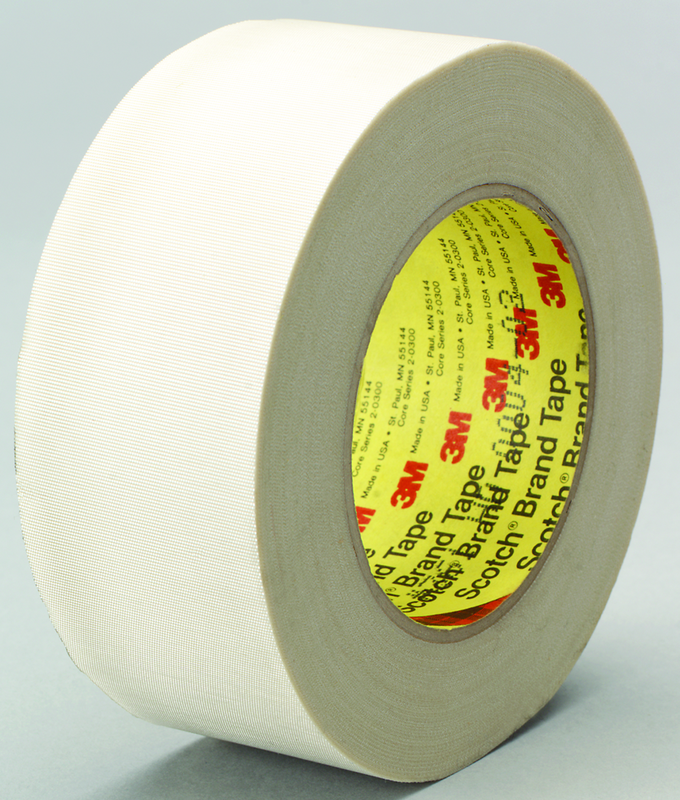 List 361 1/2" x 60 yds Glass Cloth Tape - White - Exact Tooling
