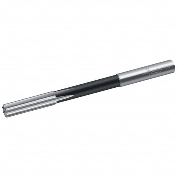 Walter-Titex - 9mm Cobalt 6 Flute Chucking Reamer - Straight Flute, 9mm Straight Shank, 36mm Flute Length, 125mm OAL - Exact Tooling