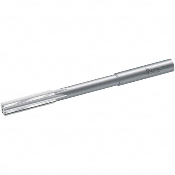 Walter-Titex - 8.5mm Diam 6-Flute Straight Shank Straight Flute Solid Carbide Chucking Reamer - Exact Tooling