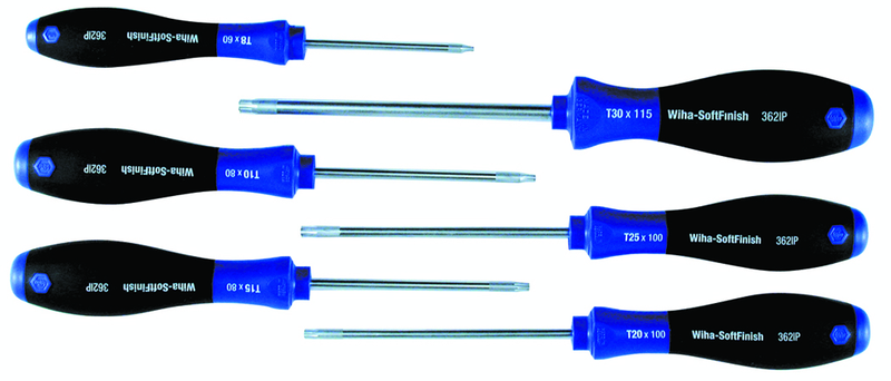 6 Piece - IP6; IP7; IP8; IP9; IP10; IP15 - TorxPlus SoftFinish® Cushion Grip Set - Exact Tooling