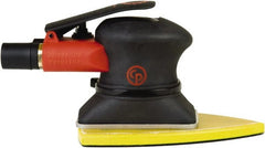 Chicago Pneumatic - 10,000 OPM, 18 CFM Air Consumption, 90 psi Air Pressure, Jitter Bug Air Orbital Sander - Rectangular Pad, 1/4" Inlet - Exact Tooling
