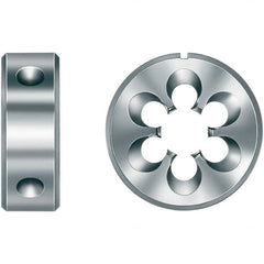 Walter-Prototyp - M8x1.25 Metric Coarse Thread, Cobalt Round Die - 9mm Thick, Right Hand Thread, Series 60003 - Exact Tooling