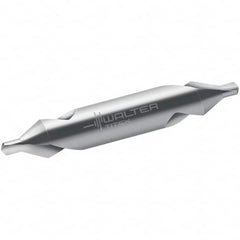 Walter-Titex - Metric Plain Cut 60° Incl Angle High Speed Steel Combo Drill & Countersink - Exact Tooling