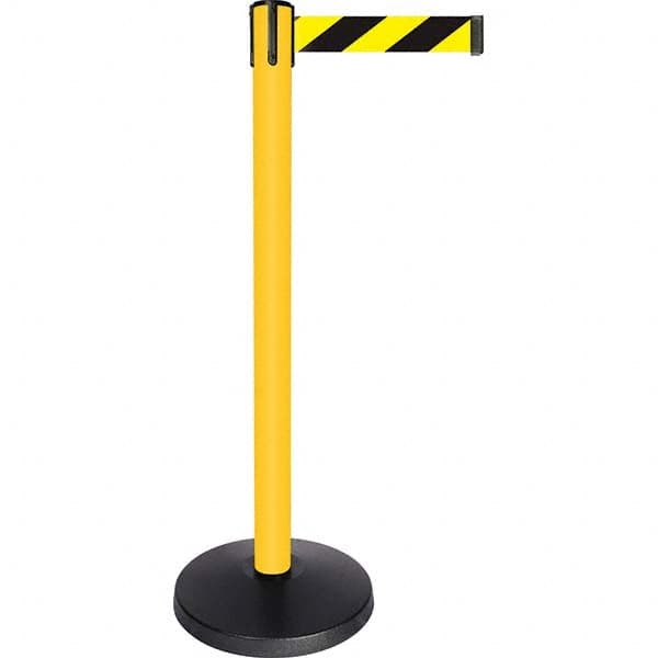 Tensator - Barrier Posts Type: Tensabarrier Post Post Color/Finish: Yellow - Exact Tooling