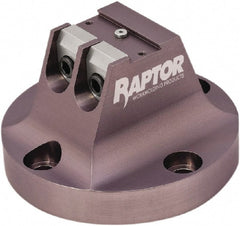 Raptor Workholding - 3/4" Jaw Width, 3" High Dovetail Vise - For Use with 4 & 5 Axis Workholding Systems - Exact Tooling