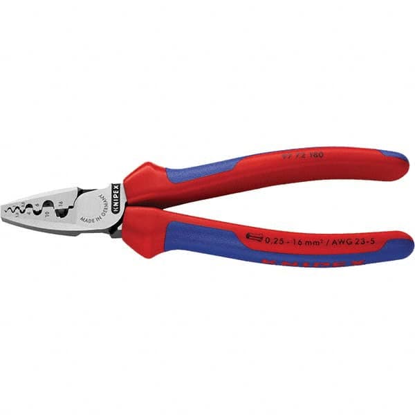 Knipex - Crimpers Type: Crimping Pliers Style: Crimping Pliers for End Sleeves (Ferrules) - Exact Tooling