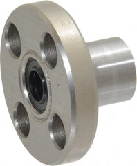 Value Collection - 1/4" ID, Round Flanged Single Linear Bearing - 1/2" OD - Exact Tooling
