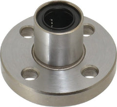 Value Collection - 3/8" ID, Round Flanged Single Linear Bearing - 5/8" OD - Exact Tooling