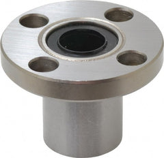 Value Collection - 1/2" ID, Round Flanged Single Linear Bearing - 7/8" OD - Exact Tooling