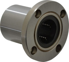 Value Collection - 1-1/4" ID, Round Flanged Single Linear Bearing - 2" OD - Exact Tooling