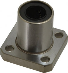Value Collection - 1/2" ID, Square Flanged Single Linear Bearing - 7/8" OD - Exact Tooling