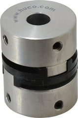 Value Collection - Flexible Oldham Coupling - 1.63" OD, 2" OAL, Delrin - Exact Tooling