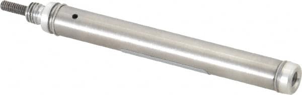 Norgren - 1-1/2" Stroke x 5/16" Bore Single Acting Air Cylinder - 10-32 Port, 5-40 Rod Thread - Exact Tooling