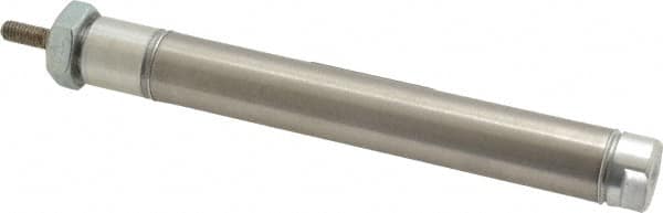 Norgren - 3" Stroke x 9/16" Bore Double Acting Air Cylinder - 10-32 Port, 10-32 Rod Thread - Exact Tooling