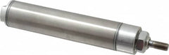 Norgren - 5" Stroke x 1-1/2" Bore Double Acting Air Cylinder - 1/8 Port, 7/16-20 Rod Thread - Exact Tooling