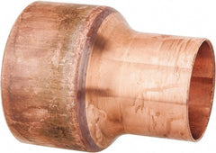 Mueller Industries - 3 x 2" Wrot Copper Pipe Reducer Coupling - C x C, Solder Joint - Exact Tooling