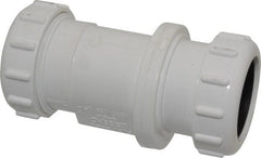 Legend Valve - 1-1/4 - 1-1/2" PVC Check Valve - Comp x Comp - Exact Tooling