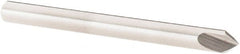 Value Collection - 90° Incl Angle, 1/8" Shank Diam, 1-1/2" OAL, 1/8" Cut Diam, Conical Engraving Cutter - 0.06" LOC, 2 Flutes, Right Hand Cut, Micrograin Solid Carbide, Uncoated - Exact Tooling