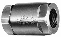 Conbraco - 2-1/2" Bronze Check Valve - Inline, FNPT x FNPT - Exact Tooling