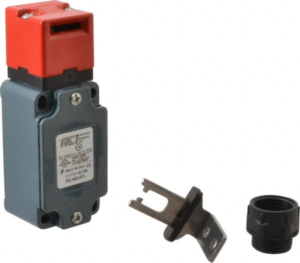 ACI - 10 Amp, 24-300 VDC, 250-600 VAC, 2 Pole Fused Safety Switch - 10 Amp, 24-300 VDC, 250-600 VAC, 1.57 Inch Wide x 1-1/2 Inch Deep x 4.29 Inch High, Nonmetallic, NO/NC Contact Configuration - Exact Tooling