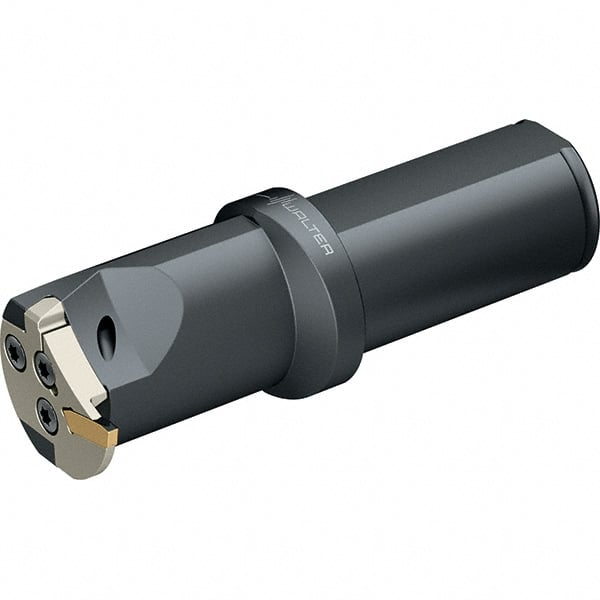 Walter - NCAI, Internal, Right Hand, 4mm Max Depth of Cut, 2 to 2.5mm Groove Width, Indexable Grooving Tool Holder - GX09-1E.. Insert Compatibility, 20mm Shank Width, 180.7mm OAL, Through Coolant - Exact Tooling