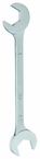 7/8 x 7/8" - Chrome Satin Finish Double Open End Angle Wrench - Exact Tooling
