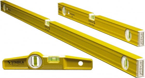Stabila - Level Kits Level Kit Type: Magnetic Box Beam & Torpedo Level Kit Maximum Measuring Range (Feet): 48 - Exact Tooling