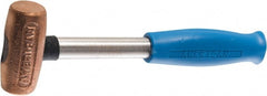 American Hammer - 3 Lb Head 1-3/4" Face Copper Hammer - Exact Tooling