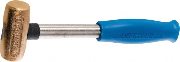 American Hammer - 1 Lb Head 1-1/8" Face Copper Hammer - Exact Tooling