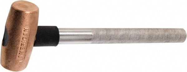 American Hammer - 3 Lb Head 1-3/4" Face Copper Hammer - Exact Tooling