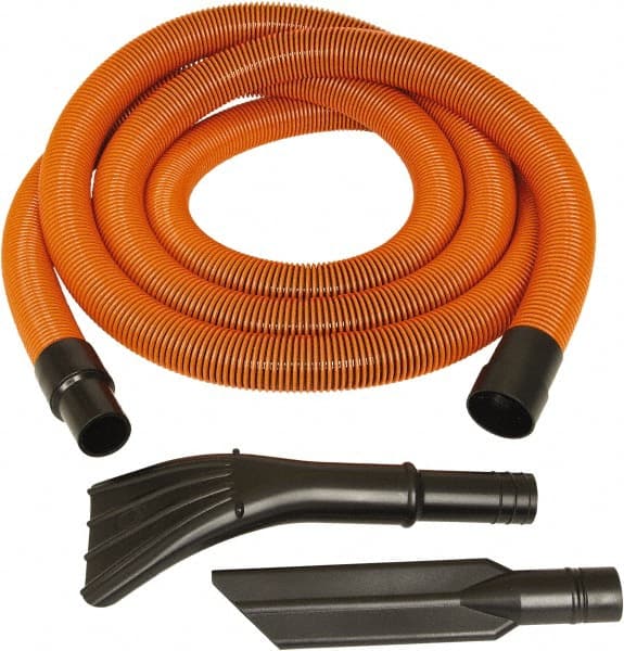 Flexaust - 12' Hose Length, Accessory Kit - Use With All Vacuums with Inlet - Exact Tooling