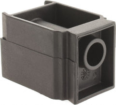 Transair - 7/16" OD, Spacer Block for Pipe Clips - Plastic, 232 Max psi, 1-3/16" Long - Exact Tooling