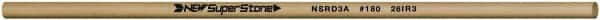 Value Collection - Round Ceramic Finishing Stick - 100mm Long x 3.175mm Wide x 3.2mm Thick, 180 Grit - Exact Tooling