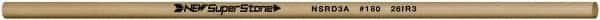 Value Collection - Round Ceramic Finishing Stick - 50mm Long x 3.175mm Wide x 3.2mm Thick, 180 Grit - Exact Tooling